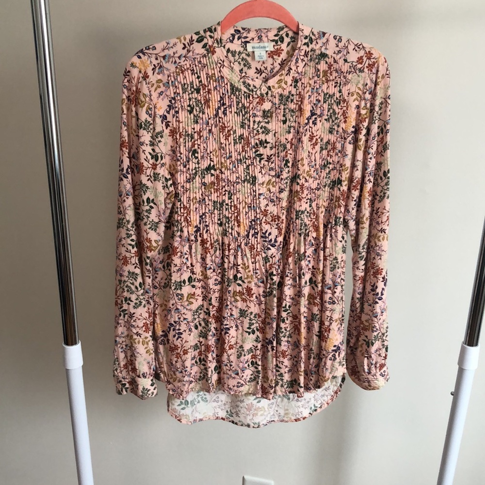 Sundance pink floral blouse - Picture 5 of 5